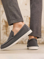 Mocassins homme à semelle contrastée