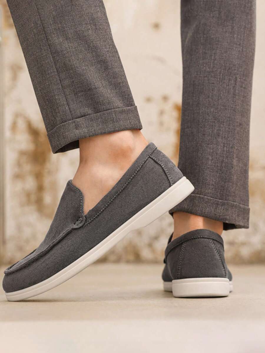 Mocassins homme à semelle contrastée
