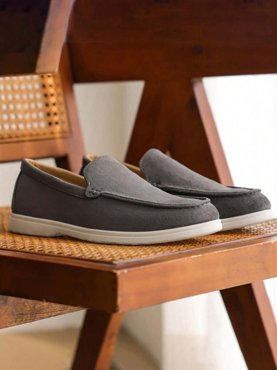 Mocassins homme à semelle contrastée
