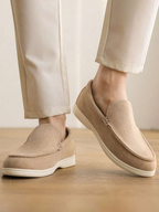 Mocassins homme à semelle contrastée