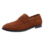 Mocassins penny homme à semelle basse