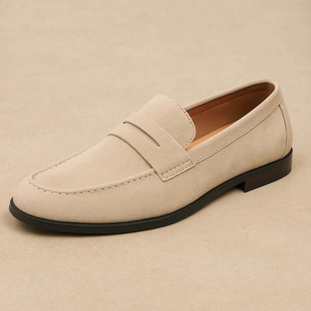 Mocassins penny homme à semelle basse