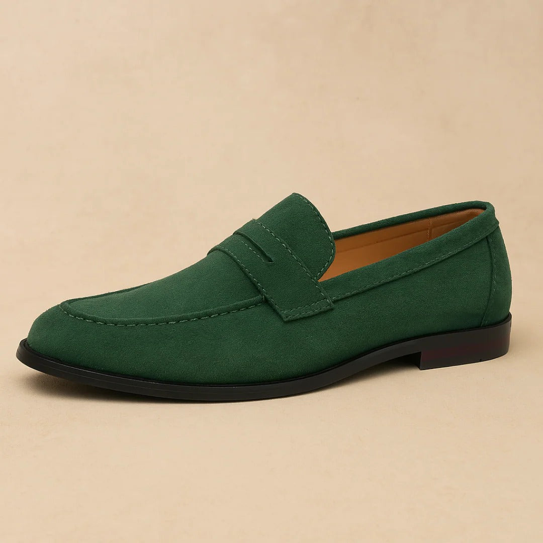 Mocassins penny homme à semelle basse