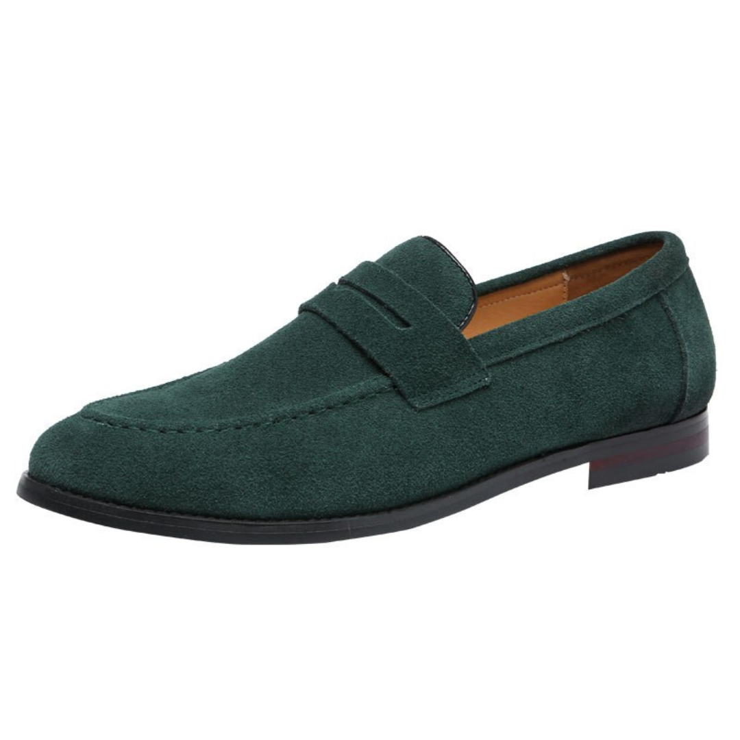 Mocassins penny homme à semelle basse