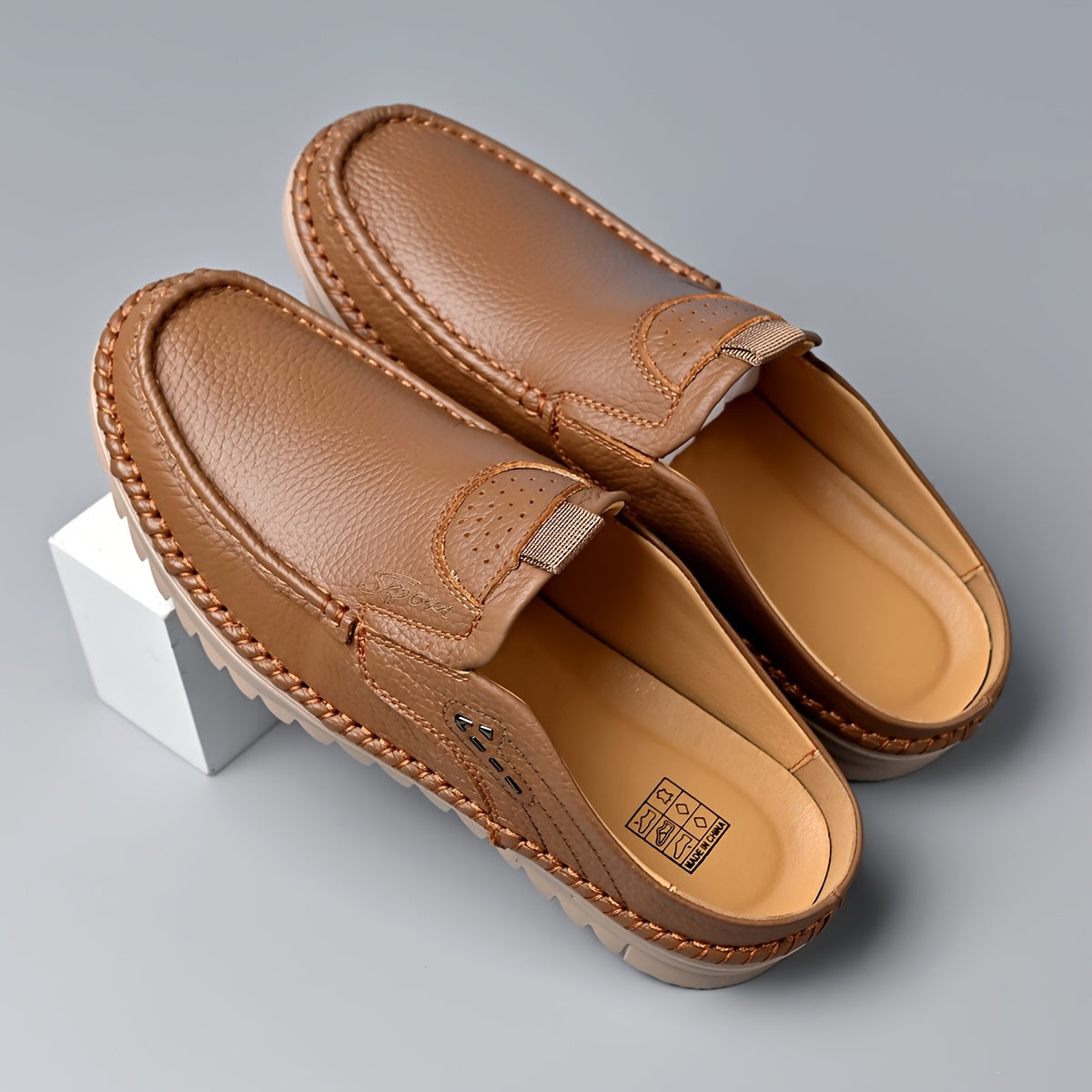 Mules homme à bout fermé