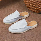 Mules homme à détail métallique