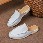 Mules homme à détail métallique