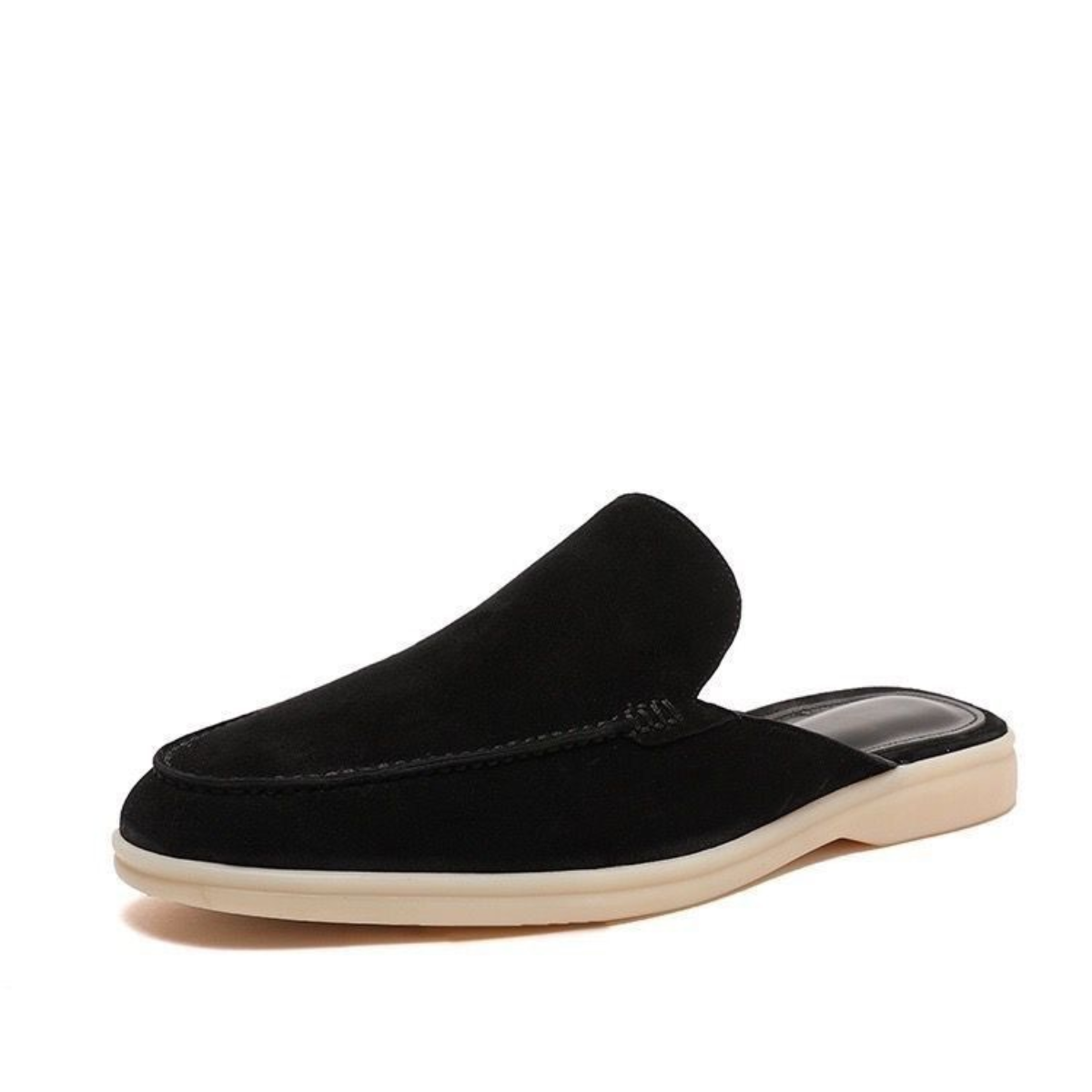 Mules homme coupe mocassin