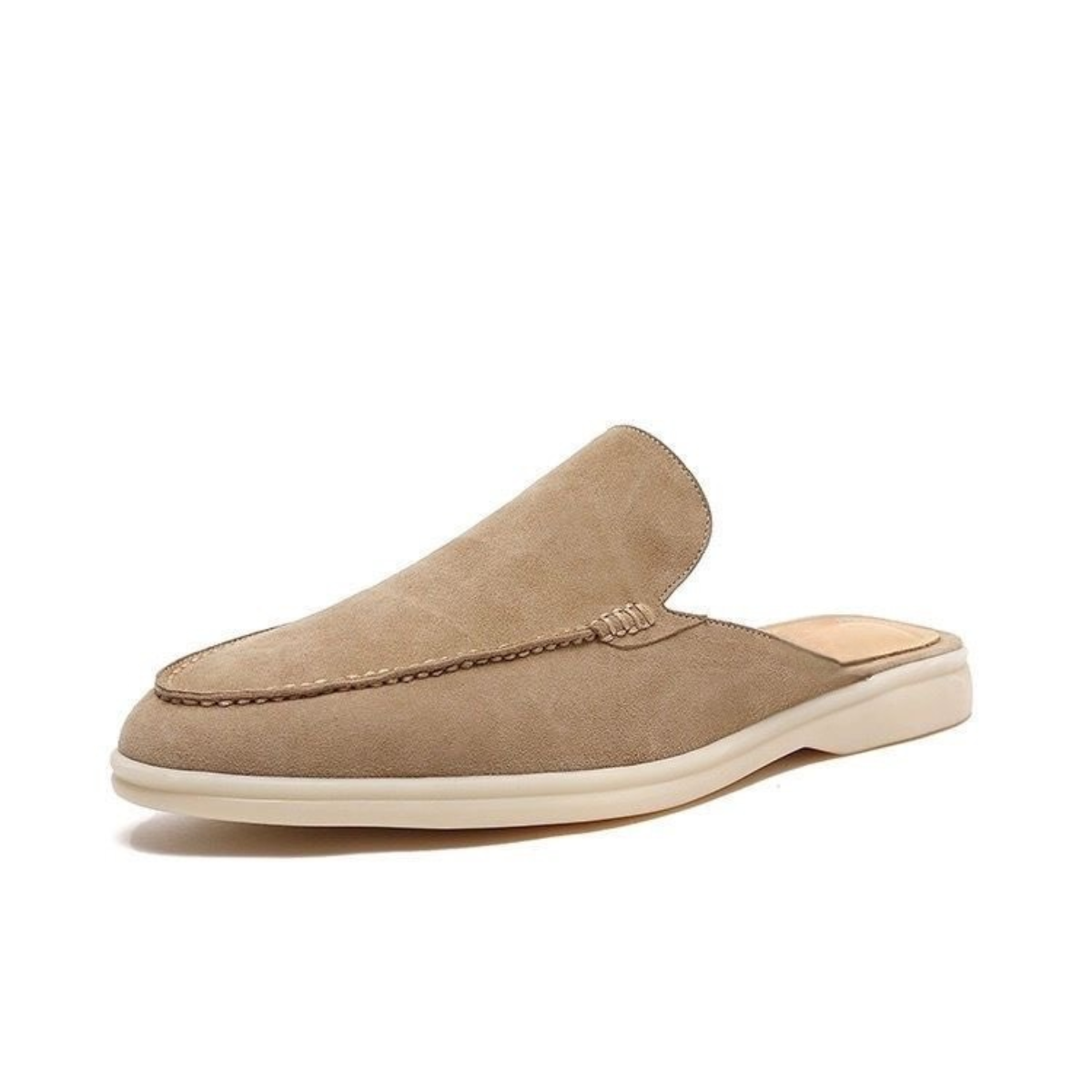 Mules homme coupe mocassin
