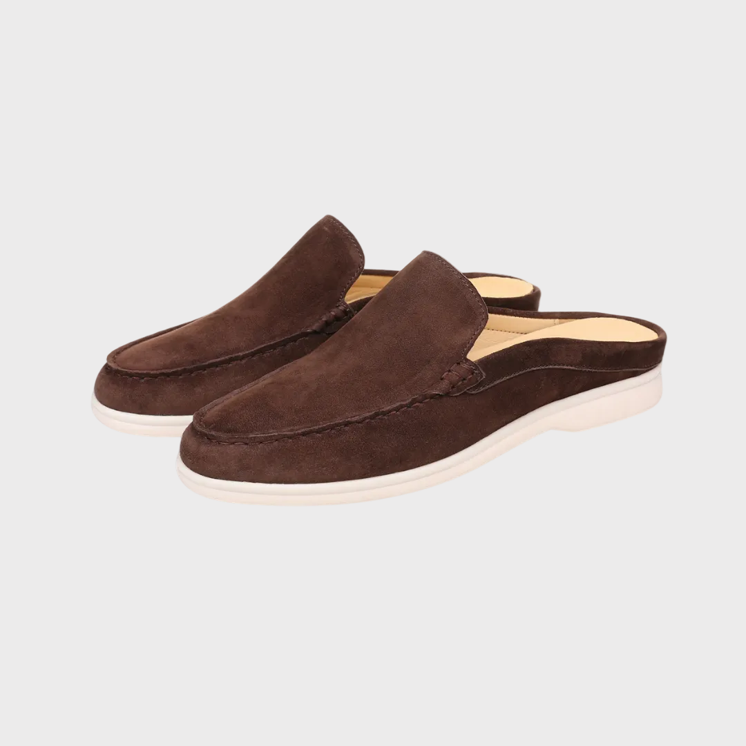 Mules homme style mocassin