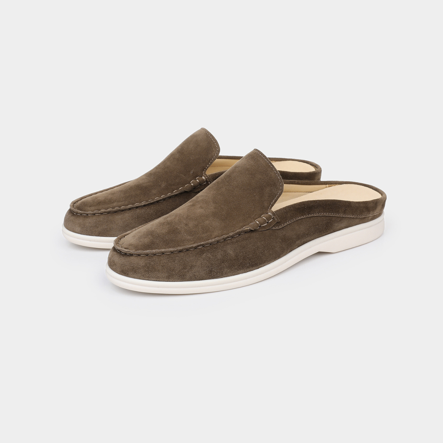 Mules homme style mocassin