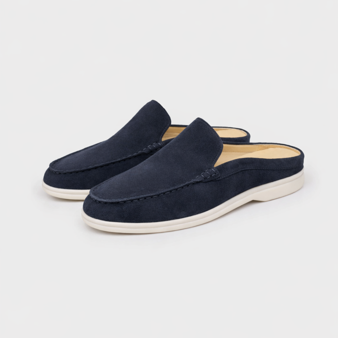 Mules homme style mocassin