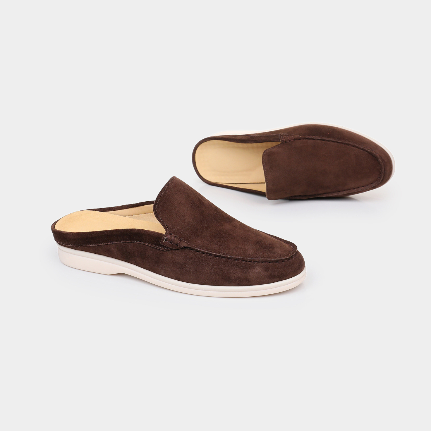 Mules homme style mocassin
