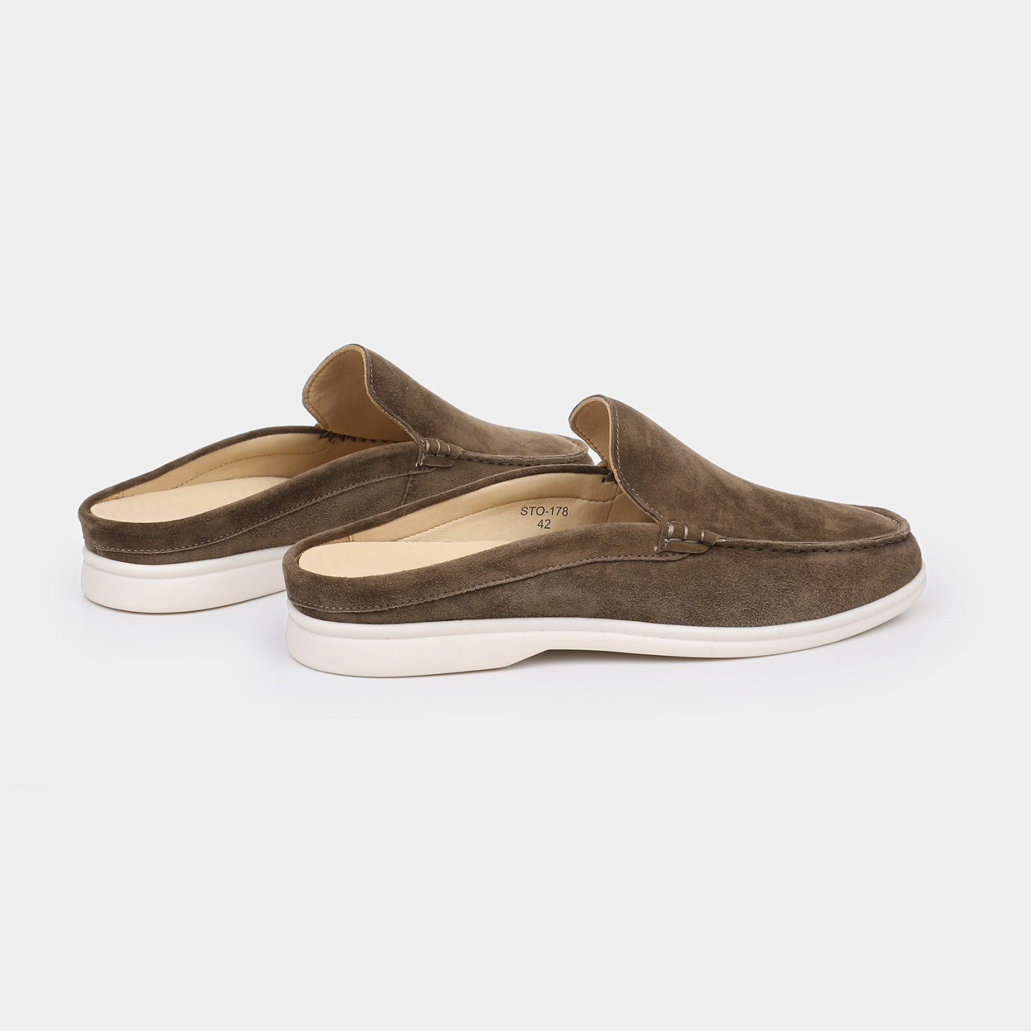Mules homme style mocassin