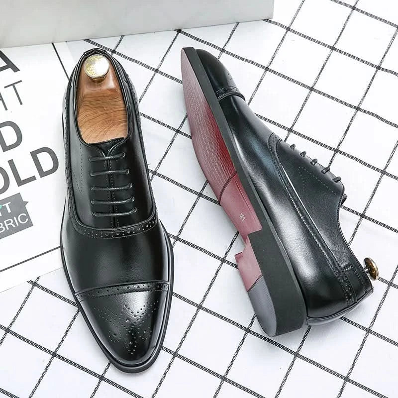 Oxfords homme à bout brogue