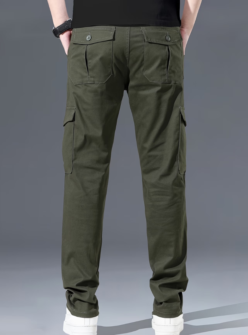 Pantalon cargo droit pour homme