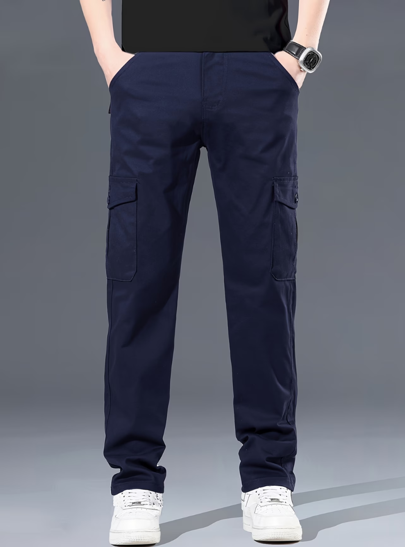 Pantalon cargo droit pour homme