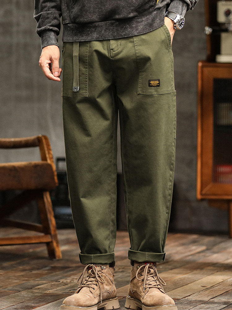 Pantalon cargo homme à poches