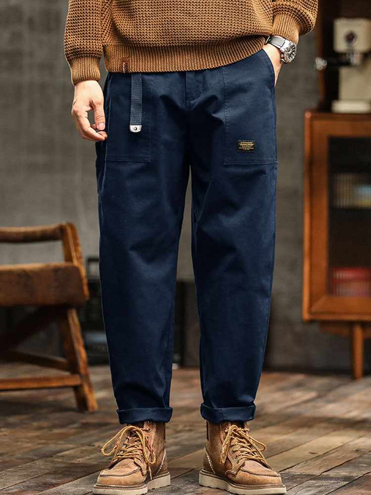 Pantalon cargo homme à poches