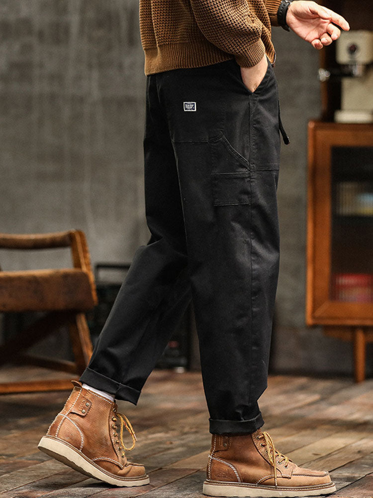 Pantalon cargo homme à poches
