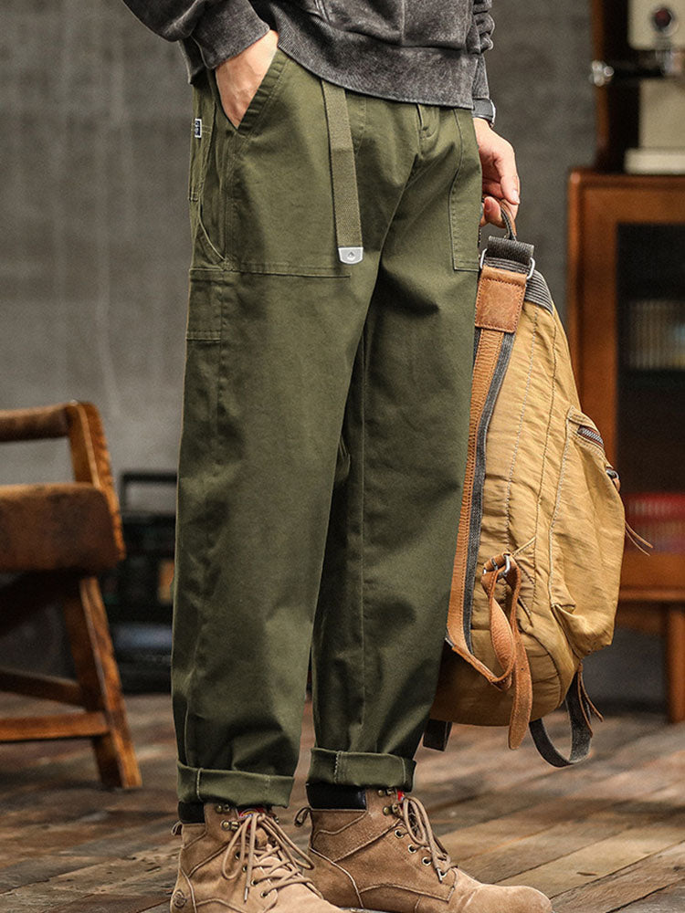 Pantalon cargo homme à poches