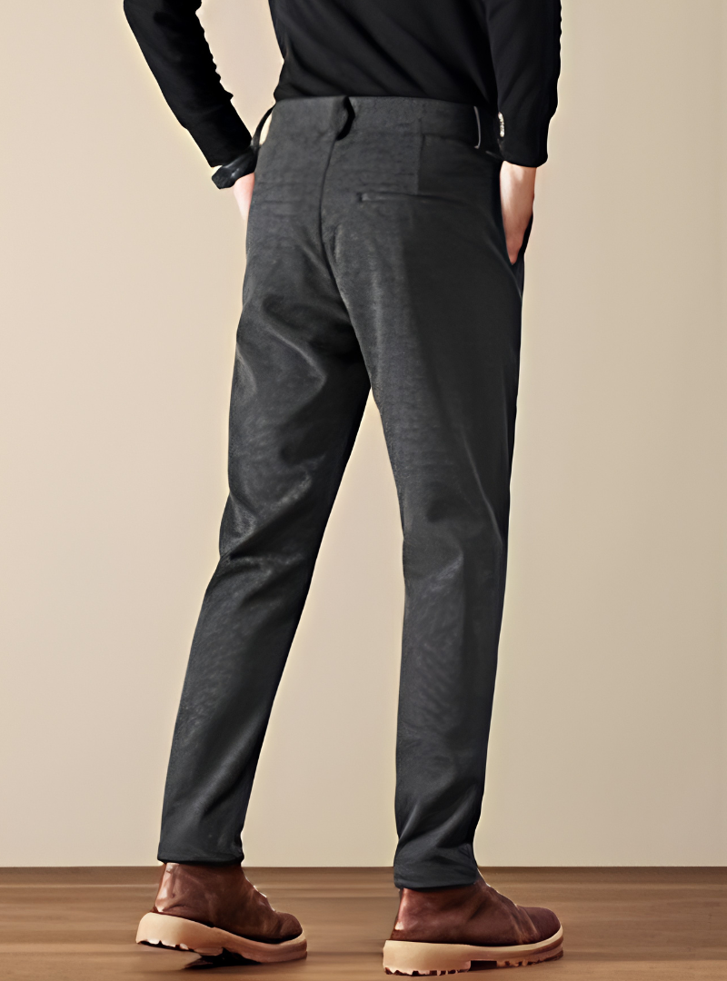 Pantalon habillé homme à plis