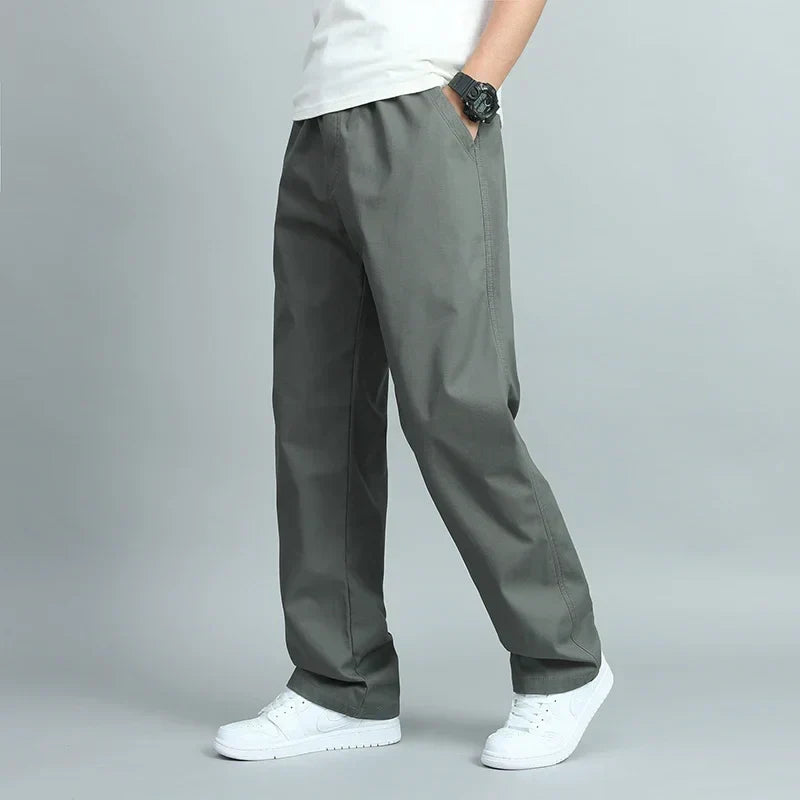 Pantalon homme à coupe droite