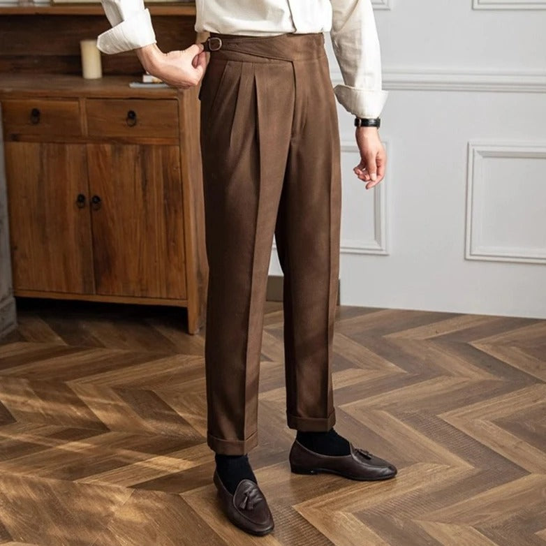 Pantalon homme à pinces