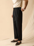 Pantalon homme à revers