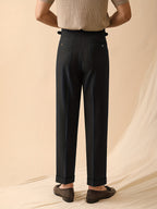 Pantalon homme à revers
