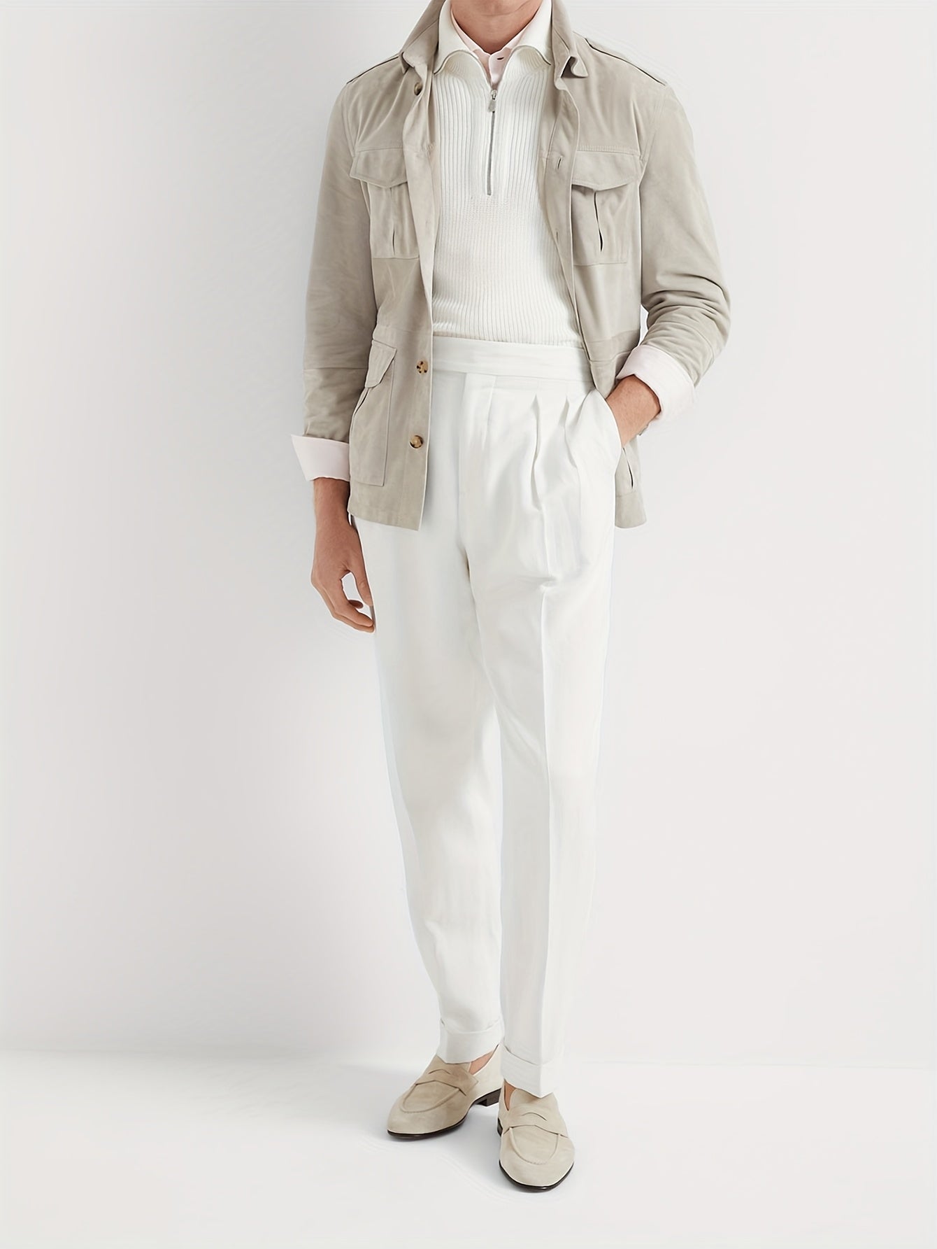Pantalon homme à taille ajustable