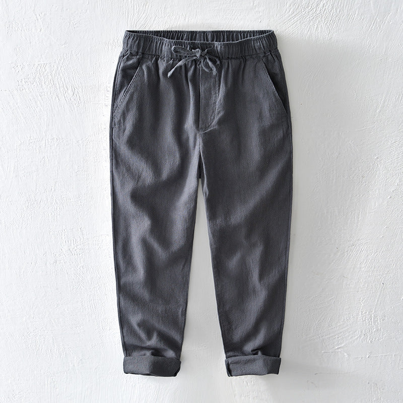 Pantalon homme à taille élastique