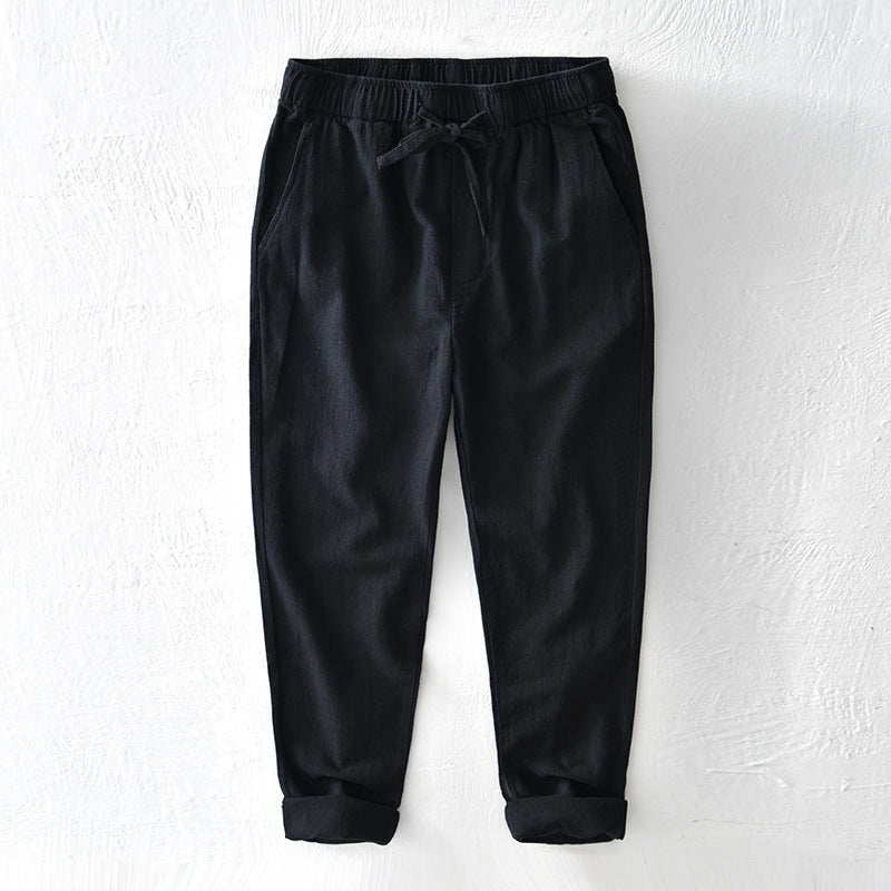 Pantalon homme à taille élastique
