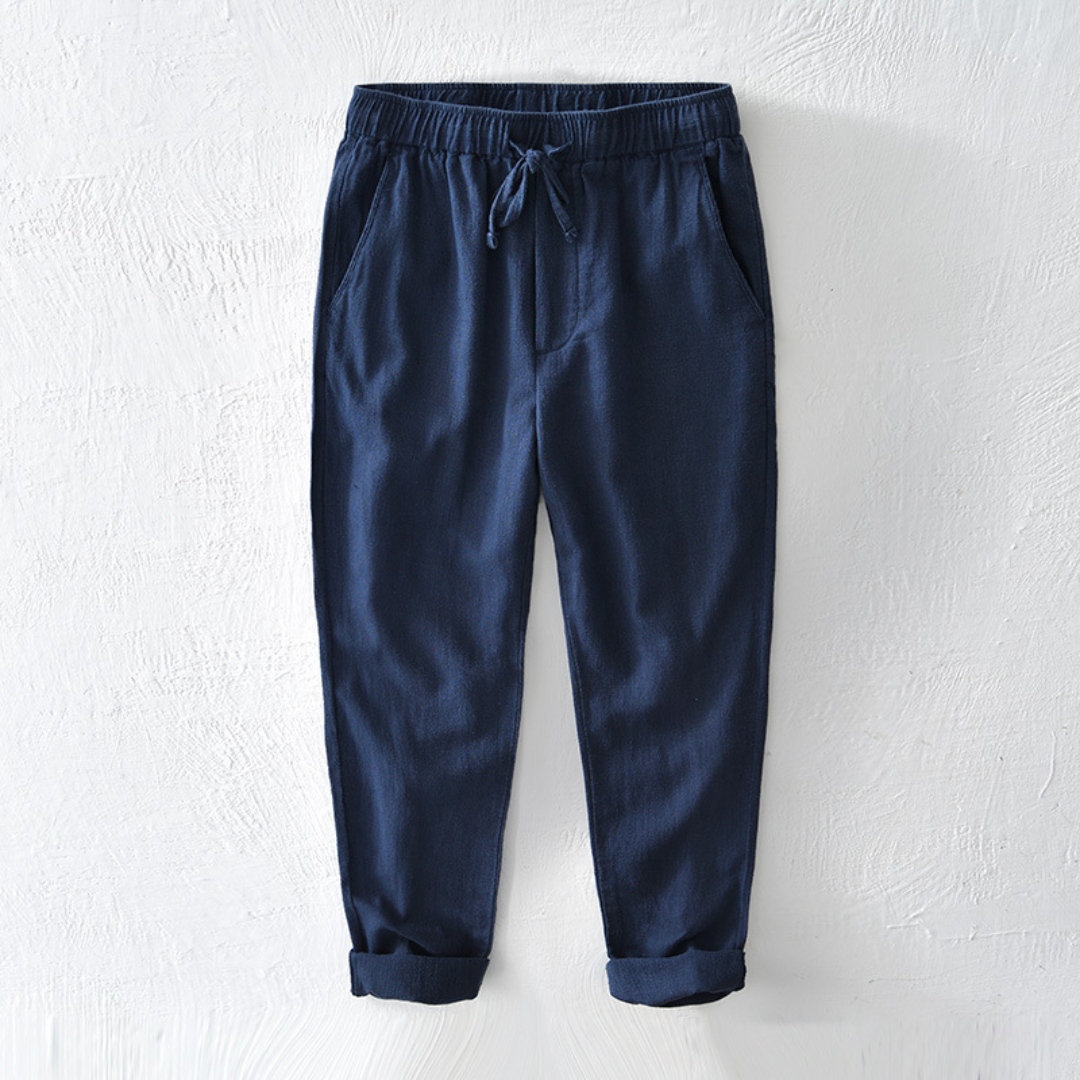 Pantalon homme à taille élastique