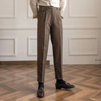 Pantalon homme à chevrons