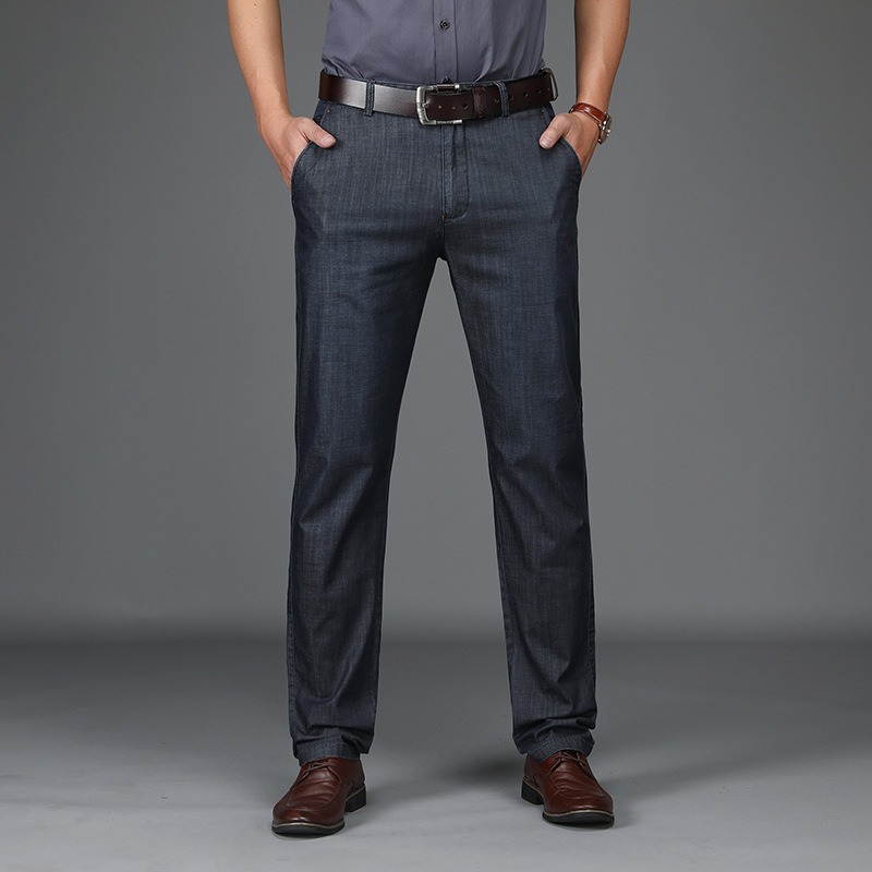 Pantalon homme classique à jambe droite