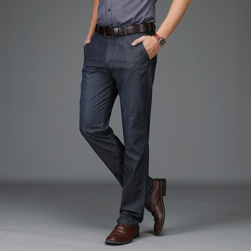 Pantalon homme classique à jambe droite