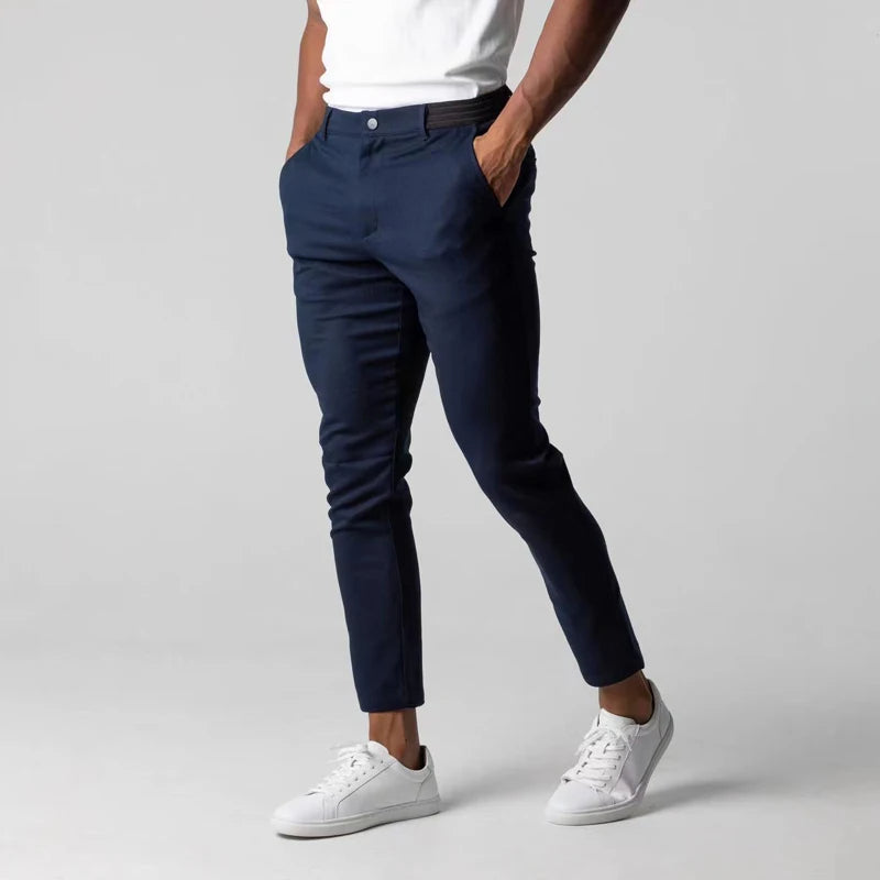 Pantalon homme coupe ajustée