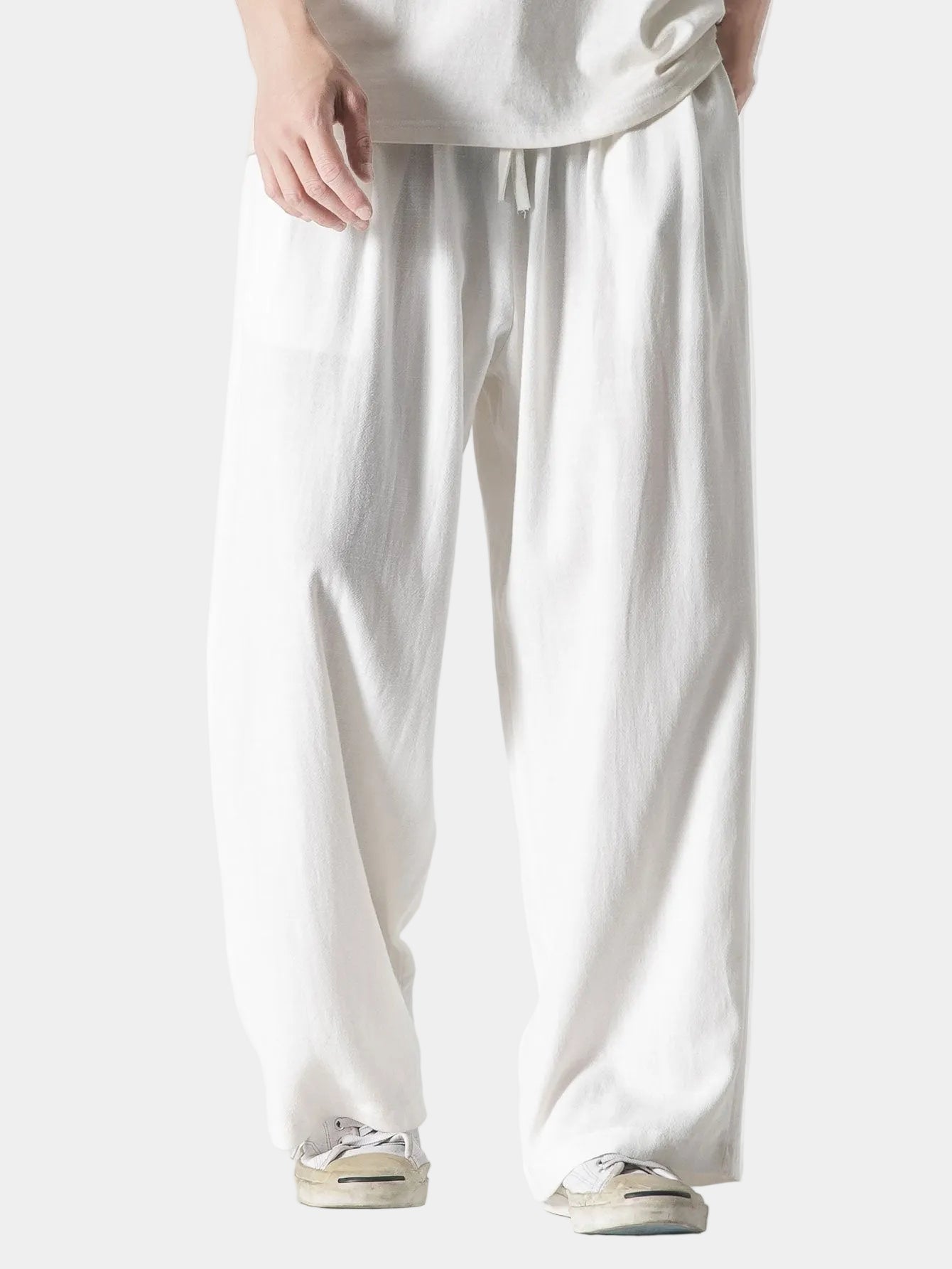 Pantalon homme coupe ample
