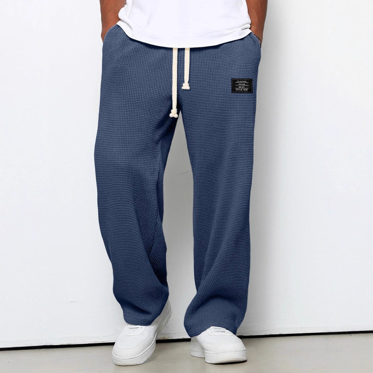 Pantalon homme coupe décontractée