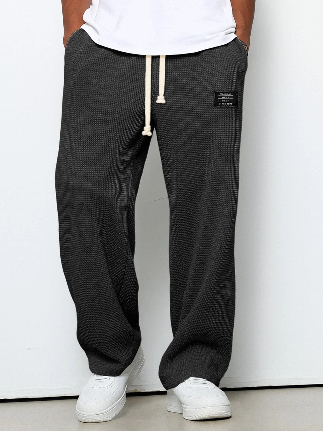 Pantalon homme coupe décontractée