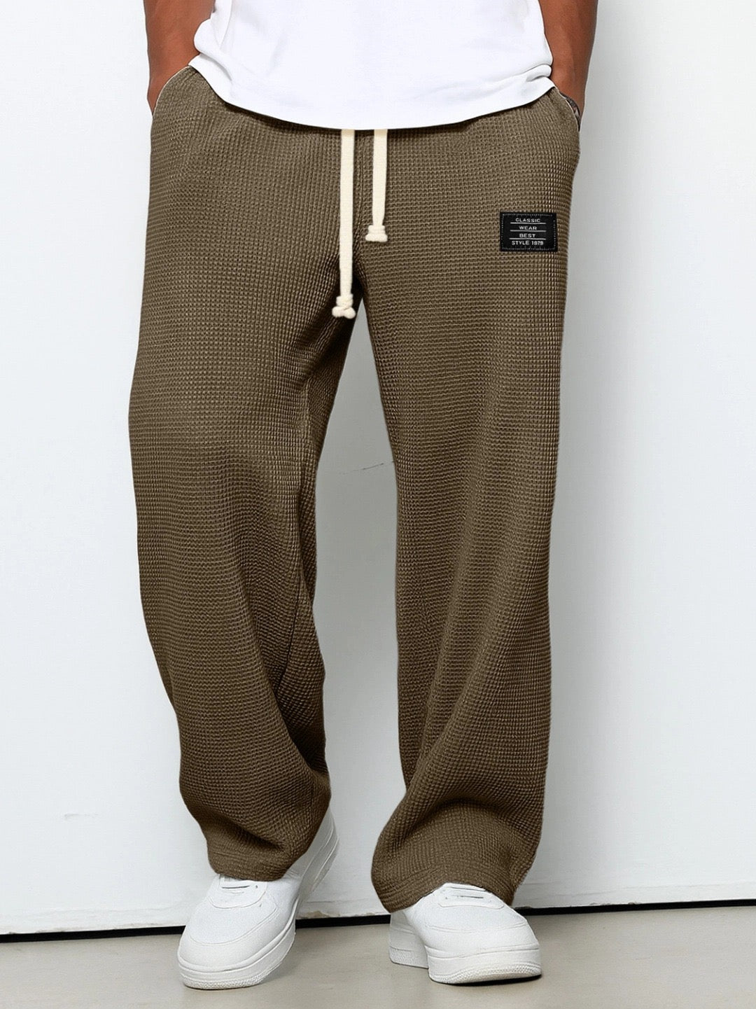 Pantalon homme coupe décontractée