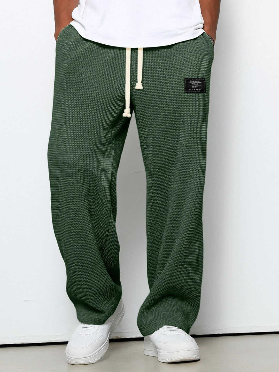 Pantalon homme coupe décontractée