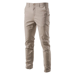 Pantalon homme slim boutonné