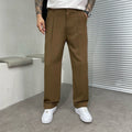 Pantalon homme décontracté à jambe droite