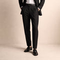 Pantalon homme droit à plis