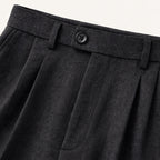 Pantalon homme droit à plis