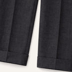 Pantalon homme droit à plis