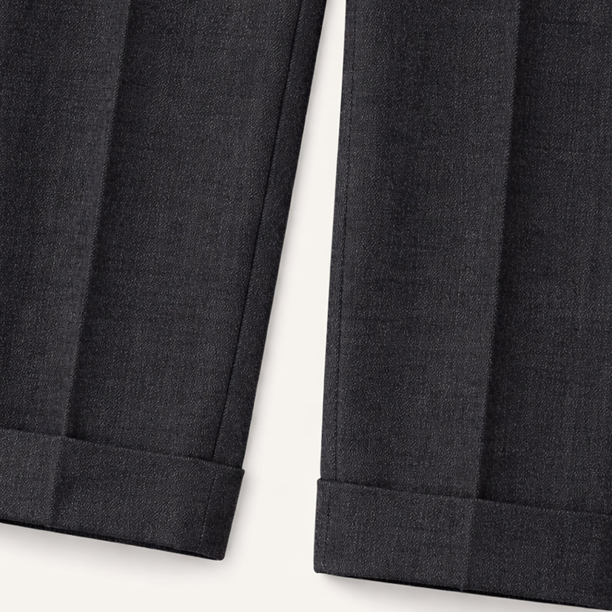 Pantalon homme droit à plis