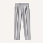 Pantalon homme droit à plis
